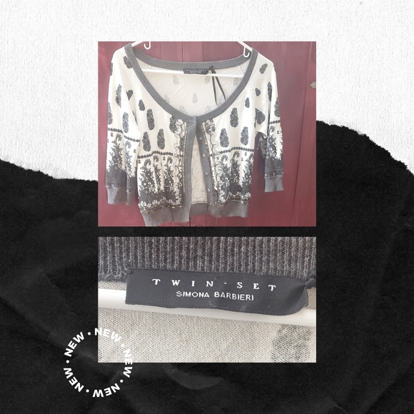 Twin-Set Simona Barbieri Bolero Cardigan - Picture 1 of 4